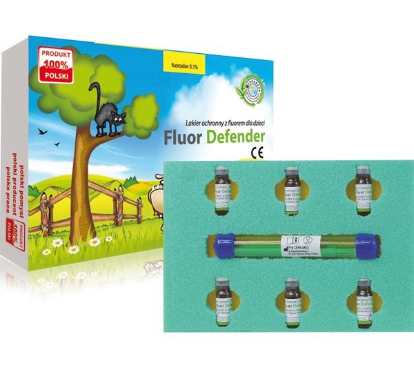 Fluor Defender – Lakier ochronny z fluorem dla dzieci